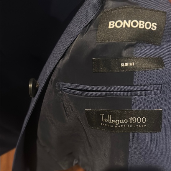 Men's Classic Navy Blazer - Picture 2 of 3